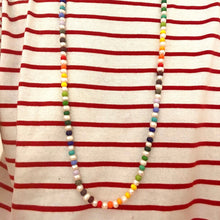 Carica l'immagine nel visualizzatore di Gallery, Collana lunga con perle e perline multicolor - New York collana lunga