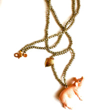 Carica l'immagine nel visualizzatore di Gallery, Collana lunga con perline e animali - Farm world