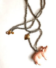 Carica l'immagine nel visualizzatore di Gallery, Collana lunga con perline e animali - Farm world