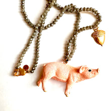 Carica l'immagine nel visualizzatore di Gallery, Collana lunga con perline e animali - Farm world