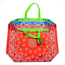 Carica l'immagine nel visualizzatore di Gallery, Bandanna Bag, Borsa in tessuto Viola Pisenti