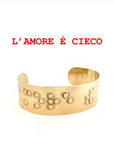 Carica l'immagine nel visualizzatore di Gallery, Braccialetto con scritta in braille - Braille bracelet